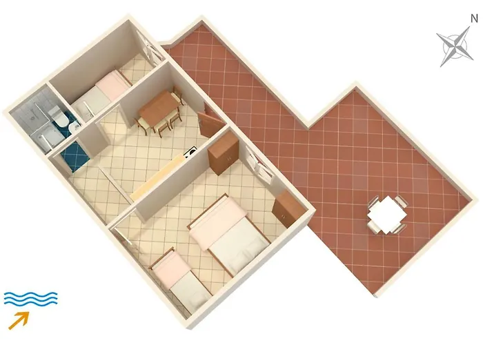 Apartmán Tri Zala 174d *